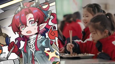 Dev. Arknights Bagikan Makan Siang Gratis untuk Anak Sekolah di Pedesaan Cina