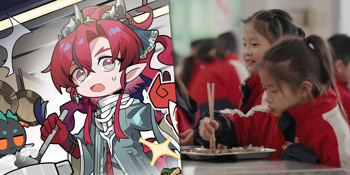 Dev. Arknights Bagikan Makan Siang Gratis untuk Anak Sekolah di Pedesaan Cina