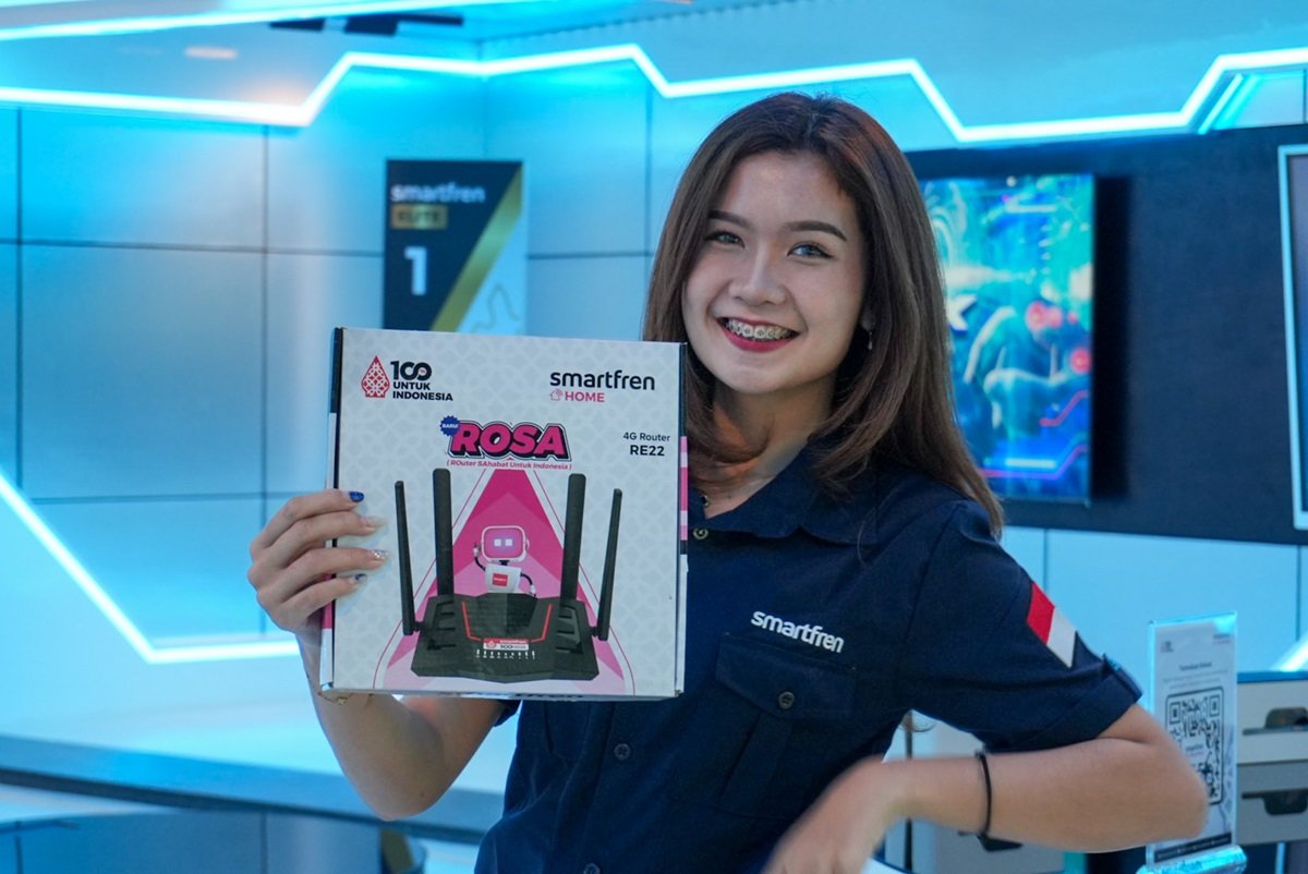 Smartfren Luncurkan Router Terbaru dengan Teknologi CAT6, Kecepatan Internet Lebih Tinggi!