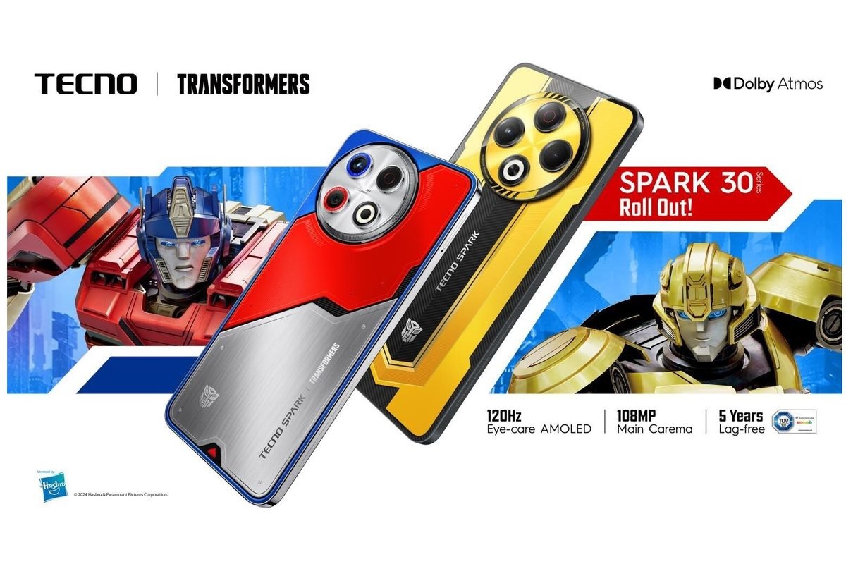 Tecno Spark 30 Pro Transformers: Desain Futuristik dengan Harga Terjangkau