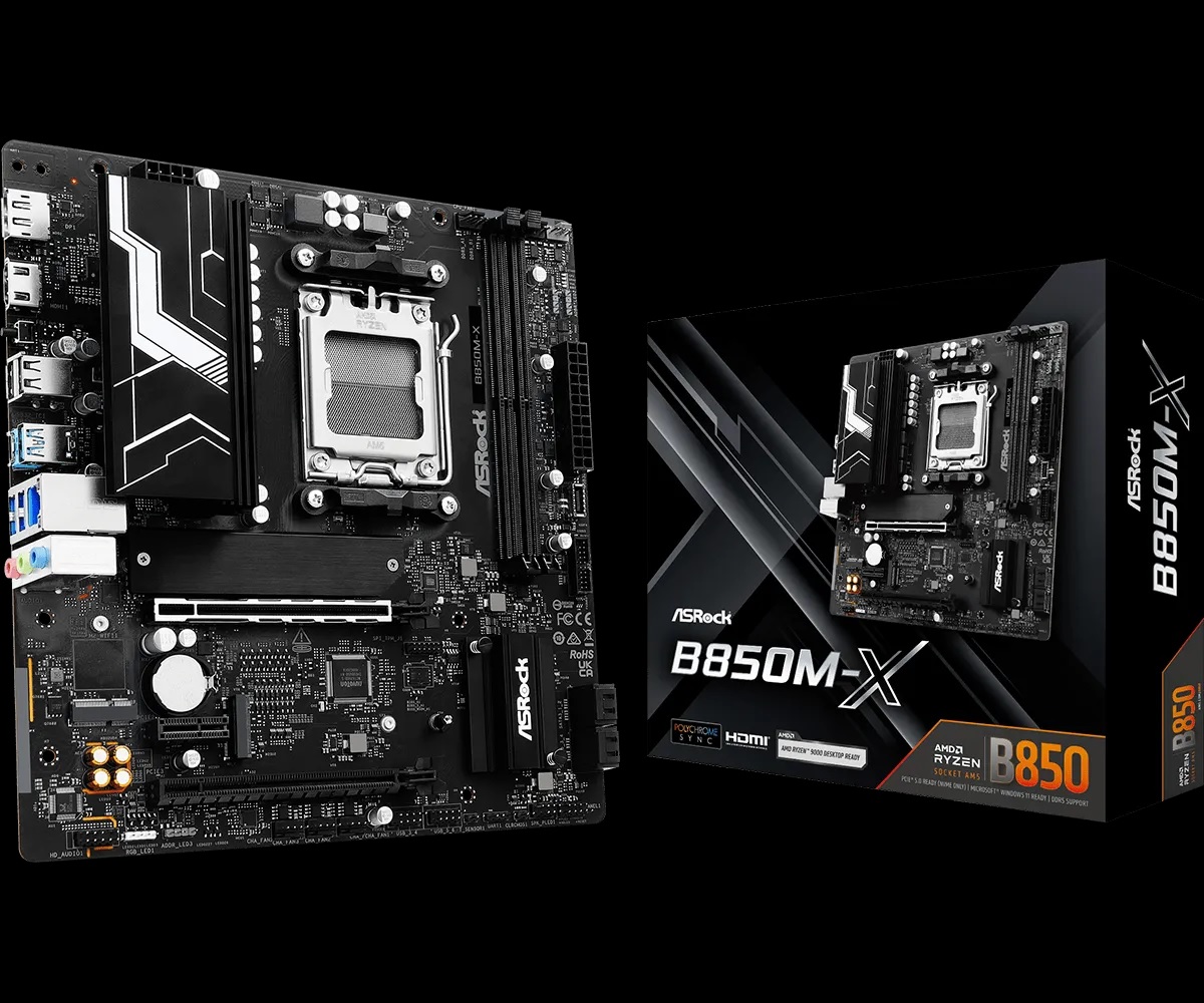 ASROCK B850M-X: Motherboard B850 Paling Terjangkau dengan Performa Optimal