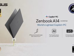 Asus Zenbook A14 Resmi Hadir di Indonesia: Laptop Copilot+ PC Paling Ringan dengan Daya Tahan 19 Jam