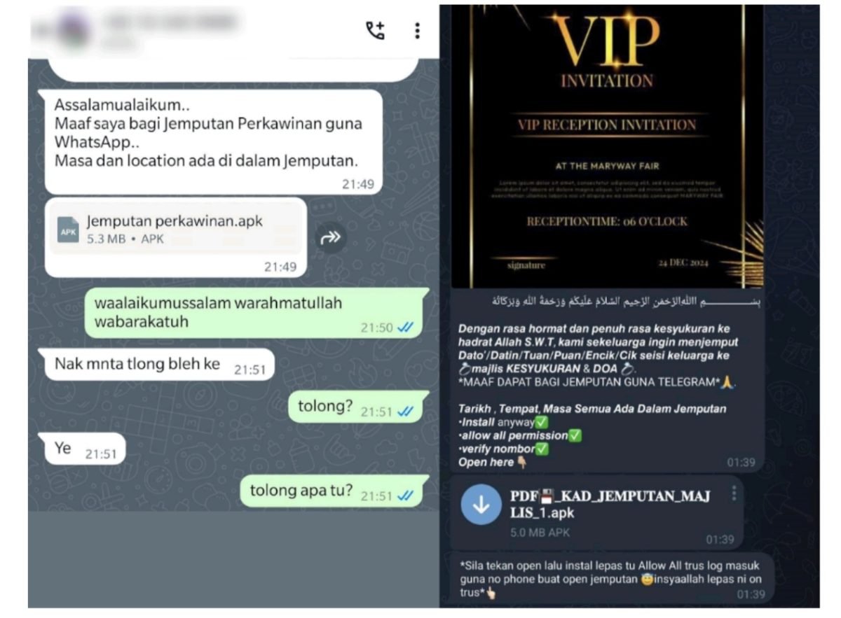 Waspada! Malware Undangan Pernikahan Palsu Serang Pengguna Android