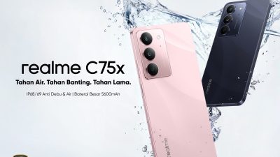 Realme C75x Resmi Meluncur di Indonesia, Hadir dengan Tiga Sertifikasi Tahan Air